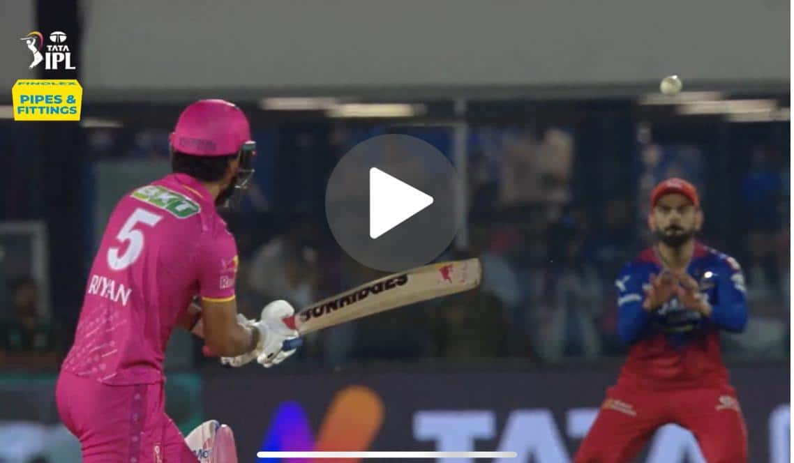 [Watch] Rare Failure For Parag As He 'Fails To Deliver' In Crucial Run-Chase Vs RCB